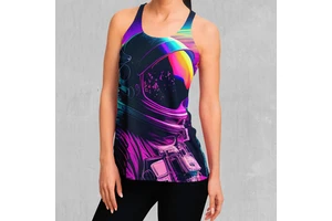 Custom Made Plus Size Casual Washed Jersey Knitted Cotton Women's Gym Tank Top Lightweight High Quality Breathable Beading