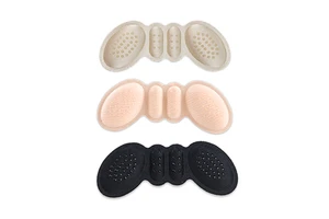 Heel Liner Grips Protector Sticker Pain Relief Memory Foam Reusable Butterfly Shoes Pad Foot High Heel Shoe Massage