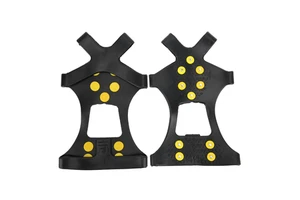 Wholesale 1L Anti-Slip Shoe Covers Portable 10-Teeth Crampons Winter Ice Snow Roads Anti-Fall Artifact For Mountaineering