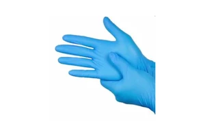 Extra Small Blue Nitrile Non-Latex Non-Silicone Powder-Free Disposable Safety Gloves 100 Pcs/box