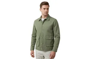 Men's Denim Jacket Button Jean Coat Casual Cargo Designer Outdoor Winter Jacket