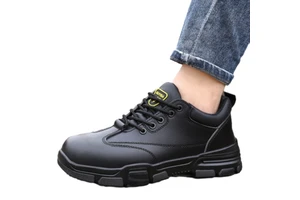 Men's Insulated 10KV Labor Protection Shoes Anti- Smash Anti-Puncture Wear-Resistant Comfortable Electrician Safety Shoe Covers