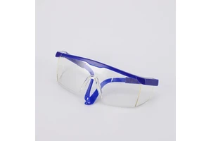 Anti-Splash Windproof Full-Frame Uncoated Nylon Construction Site Goggles Industrial Safety Glasses for Labor Eye Protection