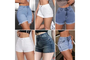 Hot Selling Wholesale Women's Denim Shorts Fashion Casual Slim Fit Summer Jeans Sexy Women's Denim Shorts Random Shipment