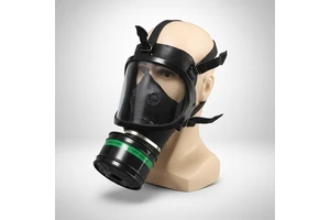 Professional Mf14 Full Face Gas Mask Silicone Respirator for Spray Painting Chemical Pesticide Protection Shield