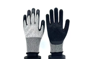 Factory Direct Lightweight Anti-Slip Cut-Resistant Latex Work Gloves for Assembly Line