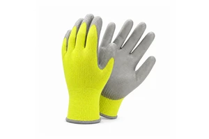 China Supplier Wholesale PU Coated Safety Gloves Professional Industrial Work Protective Gloves for Bulk Purchase