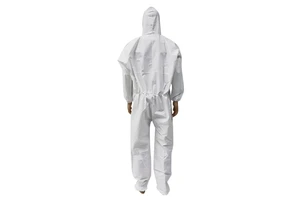 Junlong Cleanroom ESD Microporous Breathable Lightweight Disposable Type 5/6 Coveralls for Insulation