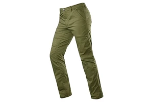 New Men's Plus Size Straight-Style Patch Denim Pants Monkey Print Loose Formal Washed Mid Waist Cotton Pocket