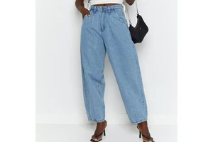 Jeans Women Solid High Waist Wide Leg Denim Trousers Simple Students All-match Loose Fashion Womens Chic Casual Custom