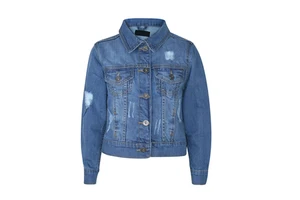 Women's Denim Jacket Casual Winter Button-Up Oversize Reversible Breathable Eco-Friendly OEM Raw Solid High Quality