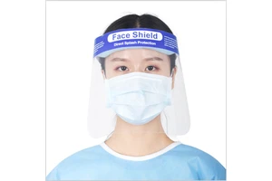 Clear Anti-fog Face Protective Shield Face Mask Clear Shield Face Shields for Sale CE