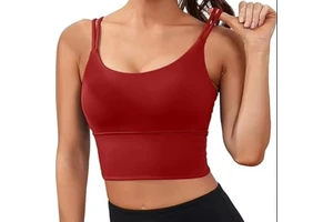 Hotselling Best Quality Breathable Anti-Bacterial Quick Dry Yoga Strapless Simple High Support Lace Sports Bra Women Front