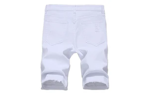 Men's New Product Denim Shorts High Quality Summer Formal Style Quick Dry Spandex/Cotton Custom Color and Logo with Pockets OEM