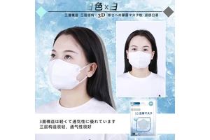 3D Cool Face Mask Disposable Ear-Loop 3 Layer Breathing Protective Safety Mask