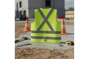 New QH Brand Comfortable Breathable Mesh Reflective Work Safety Vest for Manufacturers Made in Zhejiang Wuyi China