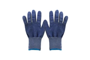 7G RTS China Wholesale Cleaning Glove Black White Two Colors Work Safety Hand Anti-cut Gloves Steel Industrial Construction