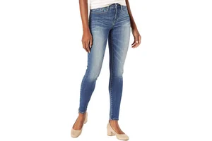 Fashionable Women's Regular Fit Mid Waist Winter Jeans with Button Fly Comfortable Casual Style 100% Cotton Breathable