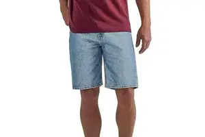 Custom Men's Loose Fit Denim Shorts Vintage Acid Washed Jean Shorts for Men Baggy Jeans Jorts OEM Service Customized