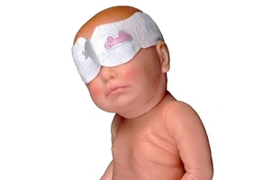 CE Approved Soft Neonatal Phototherapy Eye Mask Medical Consumables Baby Eye Protector with Protection for Newborns