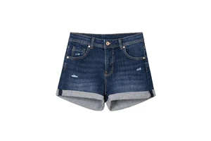 Women's Solid Skinny Casual Shorts Pocket Fashion Summer Jean Style Shorts Custom Ladies Shorts Wholesale