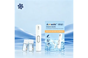 Acewink Ultrasonic Eye Mist Cooling Kit - Compact Refresh Device For Eye Comfort & On-the-Go Care