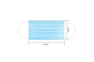 Wholesale Protective 3 Ply IIR CE Certified Surgical Disposable Medical Face Mask F2100 ASTM Level 2