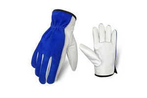 General Leather Safety gloves Comfortable Fit Leather Driver Gloves for Hand Safety cowhide leather driver gloves.
