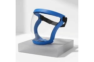 Industrial Grade Full Face Shield Clear Protective Mask for Grinding Spraying Anti Fog Safety Visor for Construction