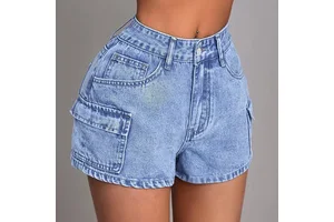 Hot Sale Price Most Popular High Quality Eco-Friendly Casual Wear Luxury Women Denim Shorts Breathable 100% Jeans Customized