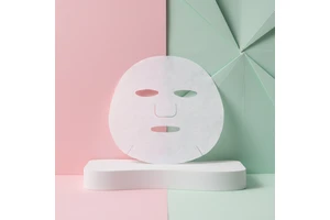 Facial Mask Material Soft Silky Facial Mask Sheet Soft Tencel Face Sheet Mask