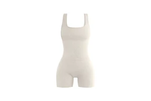 One Piece Sportswear Bodysuit Women Fitness Sports Jumpsuit Seamless Gym Ribbed Gym Training Running Dance Wear