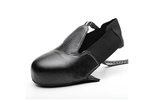 2024 Factory Price Anti-Smashing Visitor Labor Protection Safety Steel Toe Caps Protective Cowhide Shoe Covers