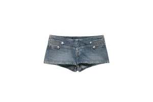 ZEVITY Women's Clothing 2026 Summer New Arrival Low Waist Mini Denim Shorts Ladies Retro Hot Shorts Chic Pantalone Cortos Mujer