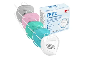 Mask Ffp2 Customized FFP2 Respirator Mask with Valve for Adults Manufacturer EN149 Standard NR Filter