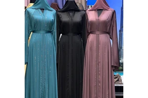 2026 Dubai Luxury Abaya Beautiful Black Traditional Islamic Clothing for Women Saudi Arabia Abaya Dubai Abaya Muslim Clothing