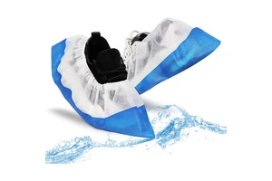 Disposable Waterproof Anti-slip Breathable Non-woven PP+PE Isolation Boot Shoe Cover
