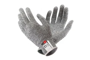 ENTE SAFETY Level 5 HPPE Safety Gloves Cut Resistant Anti-Puncture CE Construction Safety Work Gloves