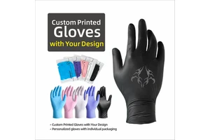 Disposable Latex and Silicone Nitrile Touch Screen Multi-color Washable and Customizable logo Safety Gloves