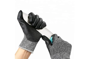 Meat Fish Cutting Anti Cut Industrial Level 3/5 Cut Resistant Gloves