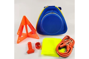 Direct Factory Production Safety Accessory Survival Car Emergency Car Repair Tools Kit-EVA Material Blue Color 1 Year Warranty