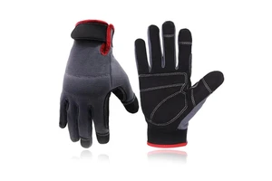 Durable And Breathable Full Finger Work Gloves For Gardening And Machinery Handling