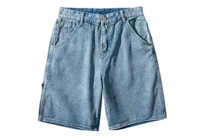 High Quality Summer Men Denim Shorts Male Jeans Men's Short Pants Young Jeans Pockets And Button Fly