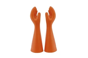 High Voltage 25kV Electrical Insulating Glove Protective Class 2 Rubber Insulating Safety Gloves for Electric Power
