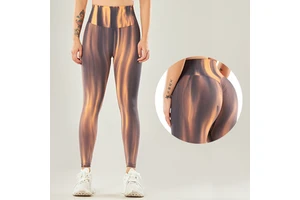2025 New Tie-dye Aurora Buttock Lifting Seamless Women Yoga Pants Tight Sports Pants High Waist Fitness Sport Yoga Leggings