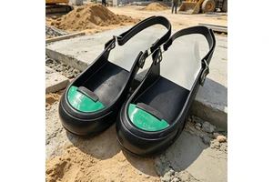 Lightweight Anti Smashing Overshoes Aluminum Alloy Toe Pressure Resistant Velcro Design Outdoor Labor Protective Shoe Covers