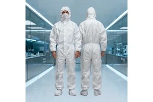 PPE Level D Water Proof Disposable Hazmat Suits Breathable Painter Protective Nonwoven Fabric Anti-static Anti-Chemical Coverall