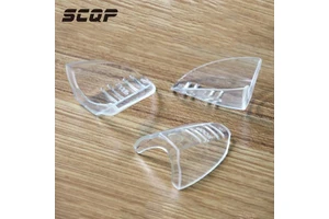 S008 White Transparent Eye Shield Plastic TPU Side Glass Safety Product Industrial Safety Glasses Personal Health Protection