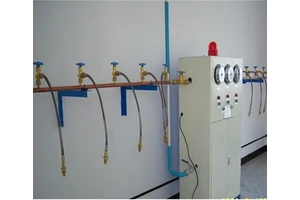 Manual Oxygen Gas Manifold System With Copper Tubes Hospital Clean Room Automatic Manifold Gas System