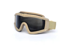 Tactical Helmet Glasses UV400 Protection Mens Ballistic Goggles Anti-Fog Polarized Lens Mens Shooting Ansi Z87 Safety Sunglasses